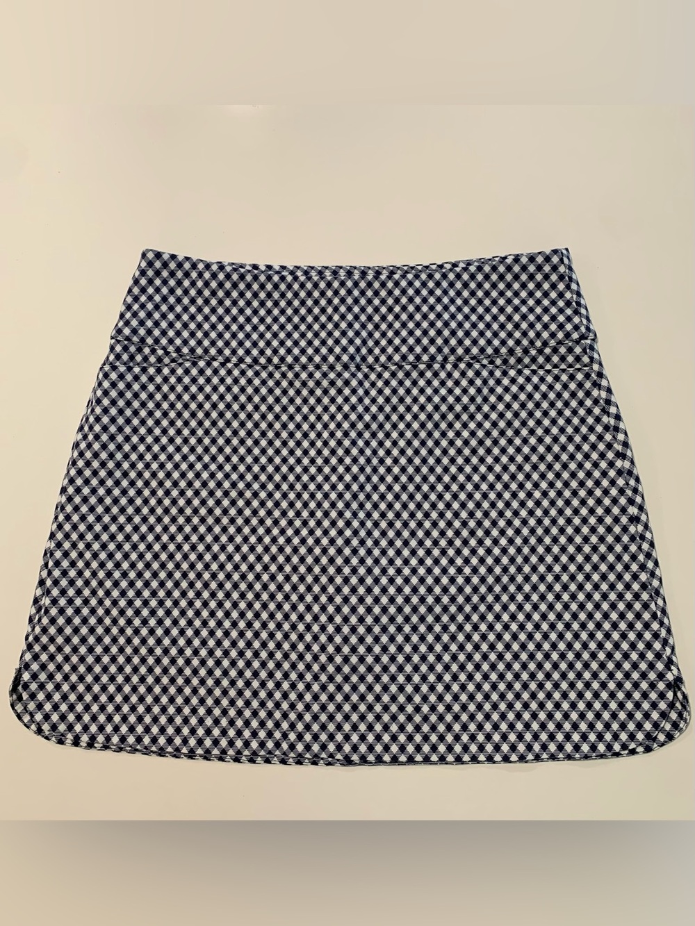 Lady Hagen Navy & White Gingham Checked Athletic Skort, Golf, Tennis, EUC, XL - Picture 4 of 12